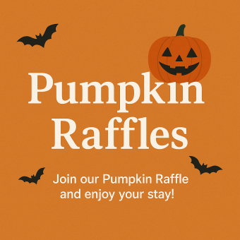 Pumpkin Raffles開催中！